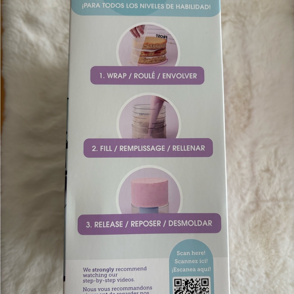 6” Frost Form Cake Decorating Kit - Picture 4 of 4